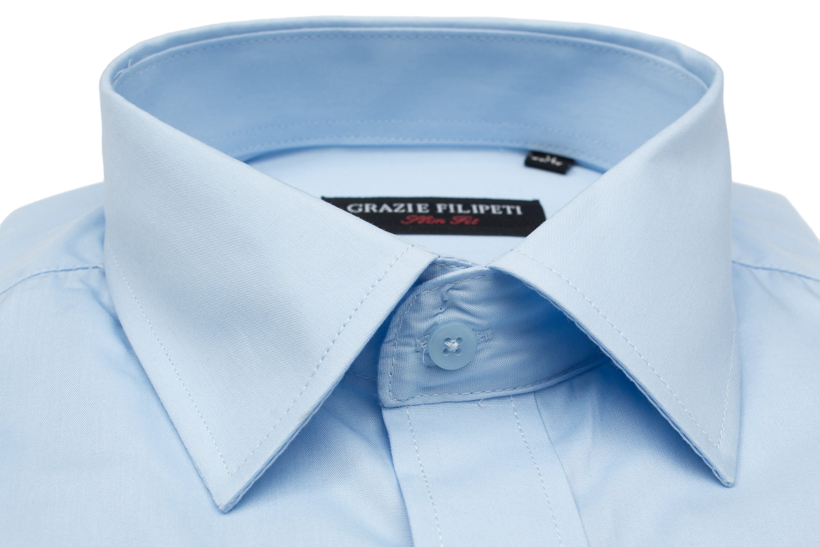 Camasa Slim Fit bleu pentru butoni Grazie Filipeti