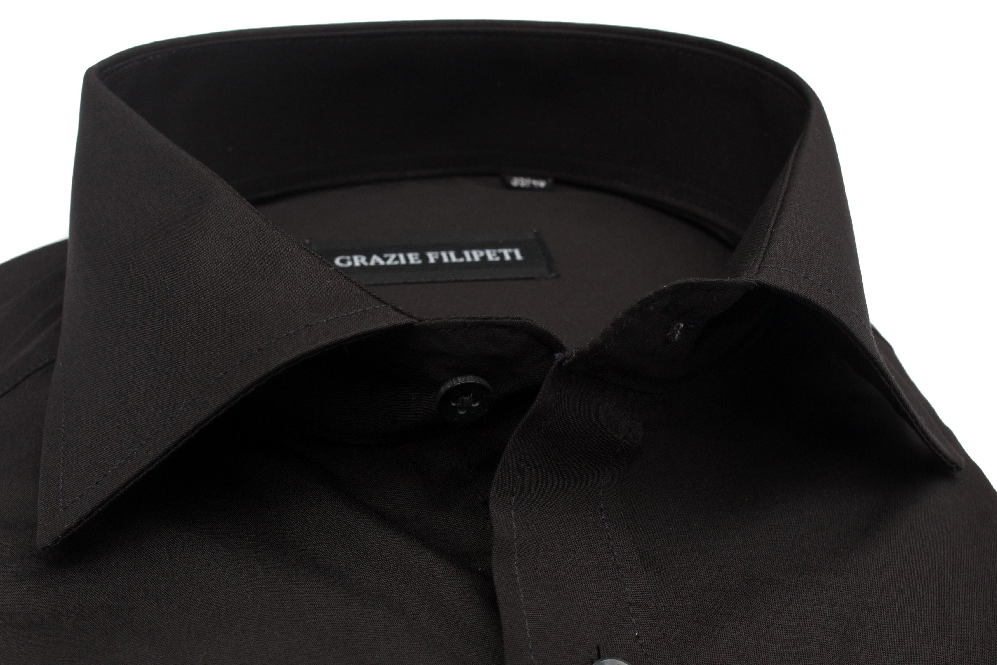 Camasa Regular Fit negru uni Grazie Filipeti