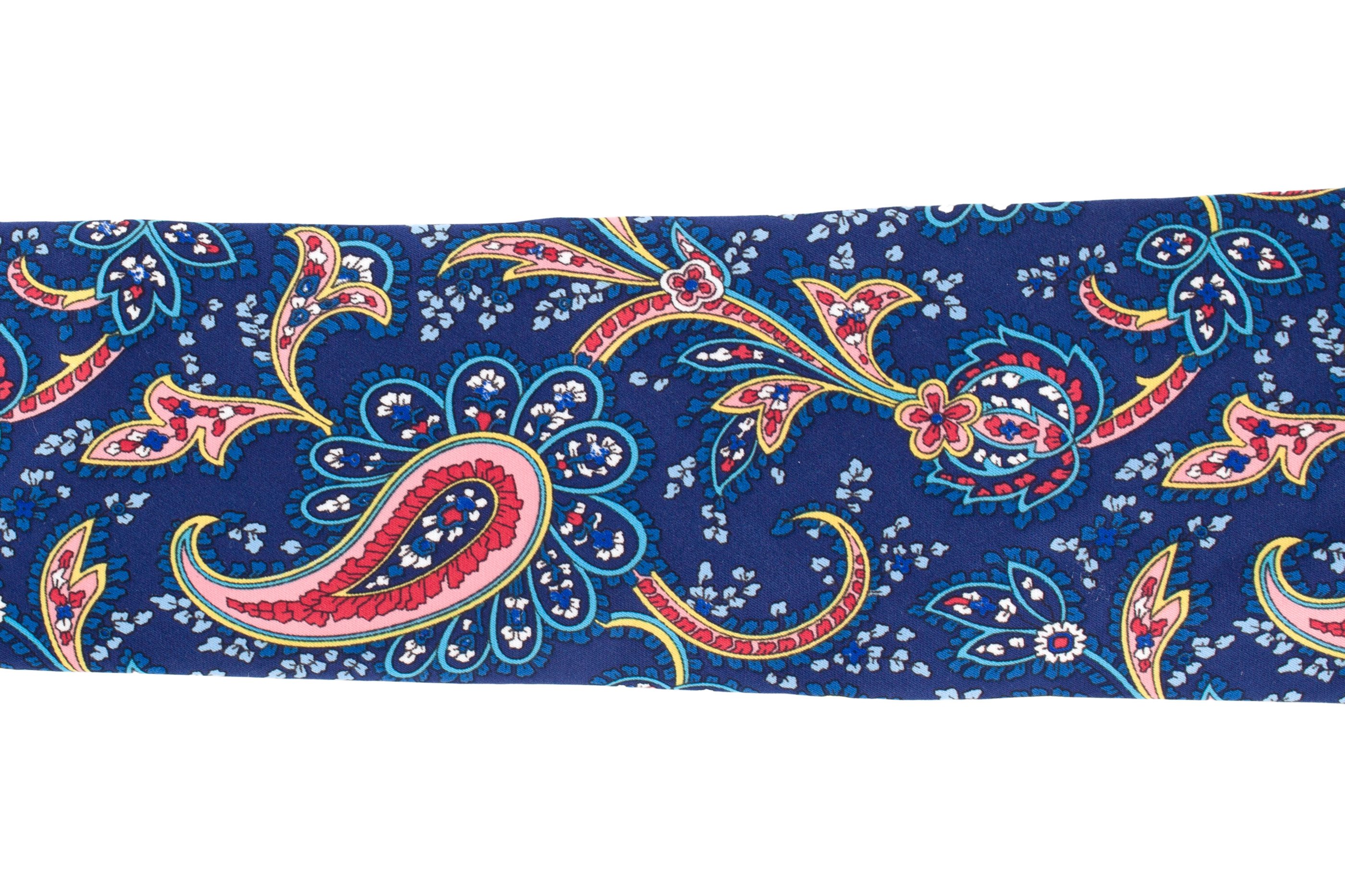 Cravata Blue Paisley