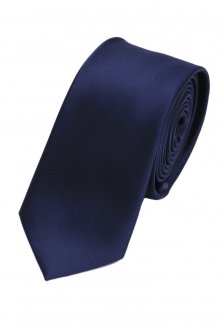 Cravata matase Slim bleumarin uni marca Grazie Filipeti