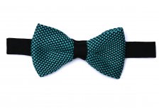 Papion crosetat Grazie Filipeti - turcoaz