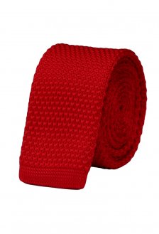 Cravata crosetata rosie marca Grazie Filipeti