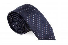 Cravata Slim bleumarin