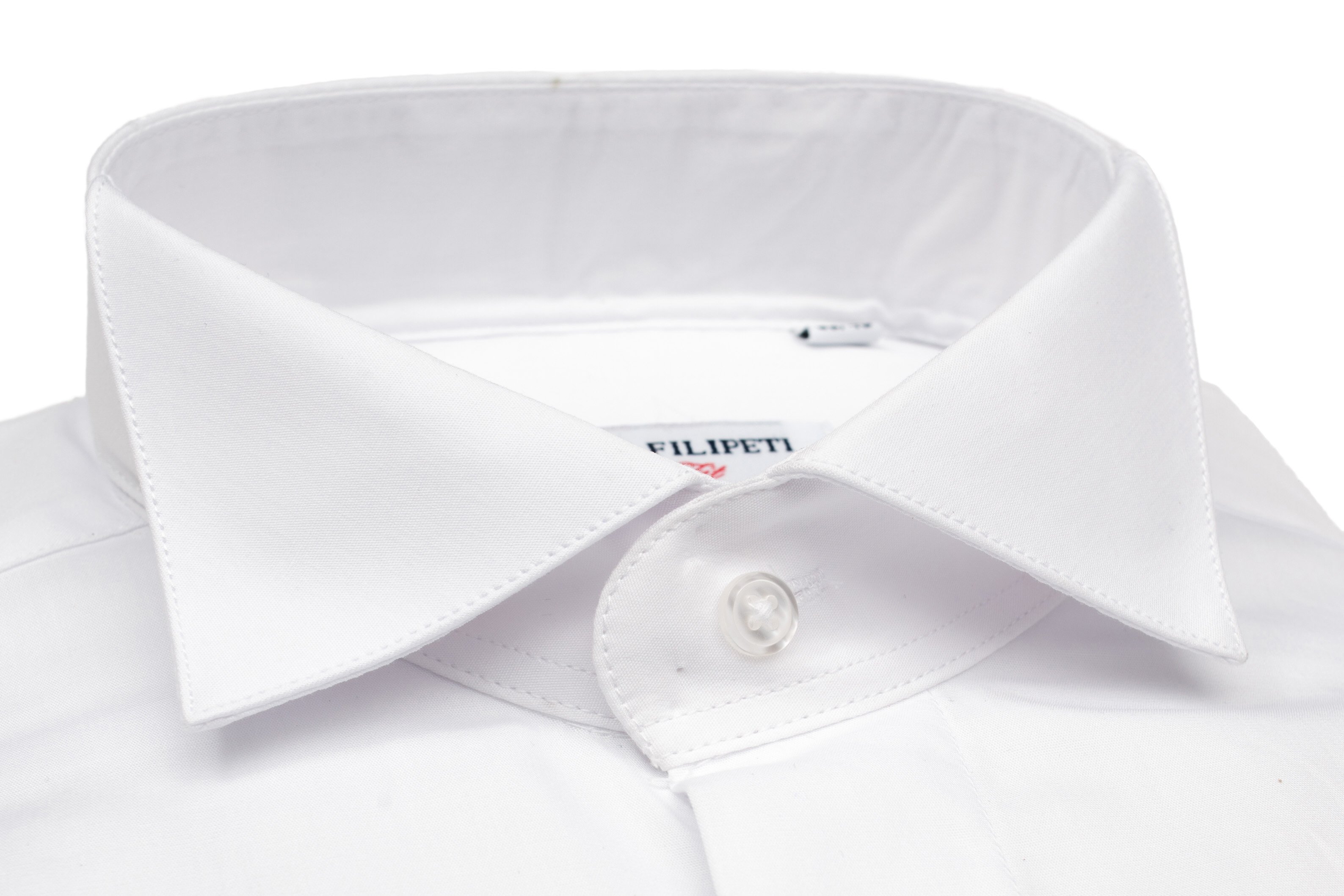 Camasa alba de ceremonie Slim Fit cu butoni - Grazie Filipeti